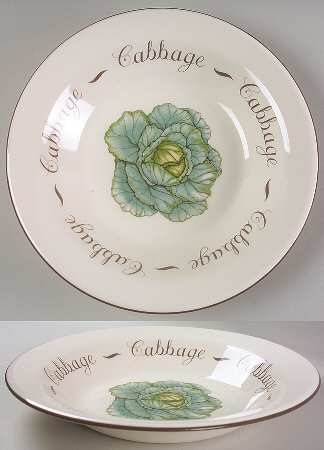 Vegetable Medley 10" Individual Pasta Bowl