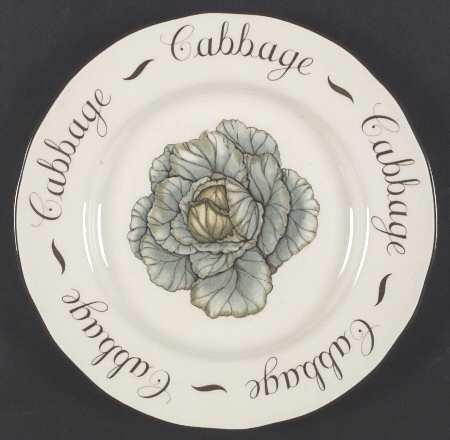 Vegetable Medley Accent Luncheon Plate