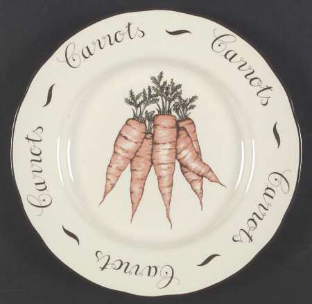 Vegetable Medley Accent Luncheon Plate