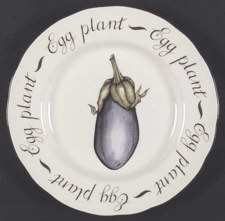 Vegetable Medley Accent Luncheon Plate