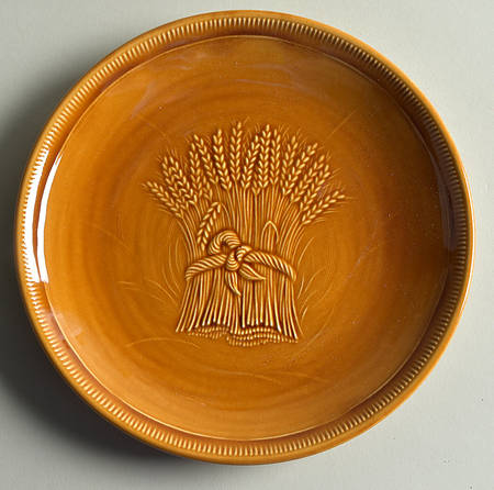 Wheat Golden Brown (Harvest) Salad Plate