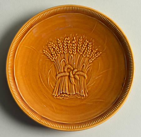 Wheat Golden Brown (Harvest) Bread & Butter Plate