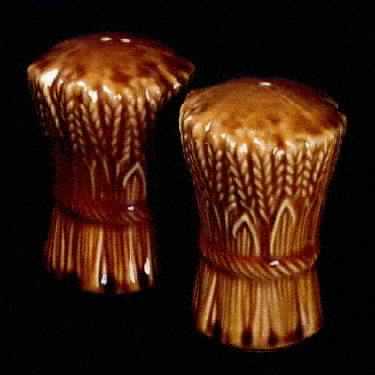 Wheat Golden Brown (Harvest) Salt & Pepper Set