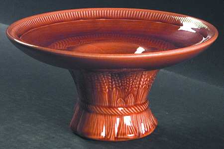 Wheat Golden Brown (Harvest) Round Compote (Height X Width)