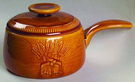 Wheat Golden Brown (Harvest) Individual Casserole & Lid