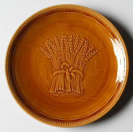 Wheat Golden Brown (Harvest) Bread & Butter Plate