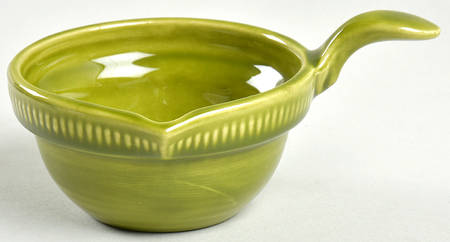 Wheat Green (Winter Green) Dip Bowl for Chip & Dip Set