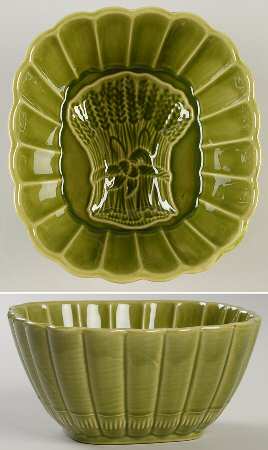 Wheat Green (Winter Green) Jello Mold