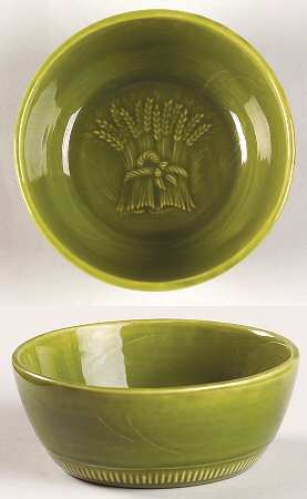 Wheat Green (Winter Green) Fruit/Dessert (Sauce) Bowl