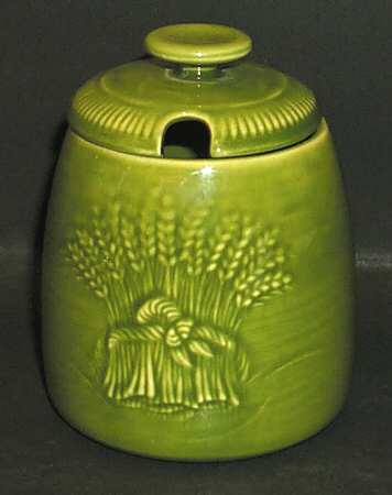 Wheat Green (Winter Green) Jam/Jelly & Lid