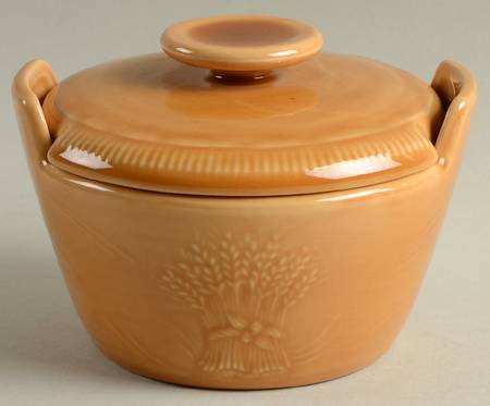 Wheat Light Gold (Summer Tan) Sugar Bowl & Lid