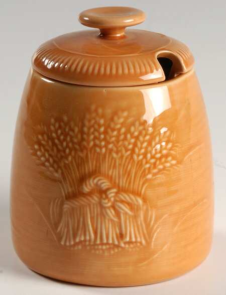 Wheat Light Gold (Summer Tan) Jam/Jelly & Lid