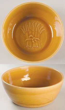 Wheat Light Gold (Summer Tan) Coupe Cereal Bowl