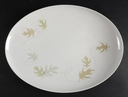 Whirl A Gig 15" Oval Serving Platter
