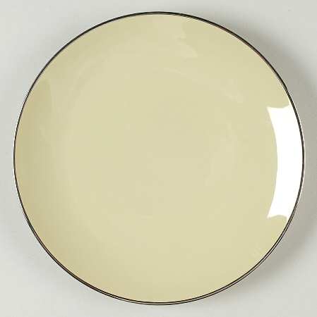 Willow Green (Platinum Trim) Salad Plate
