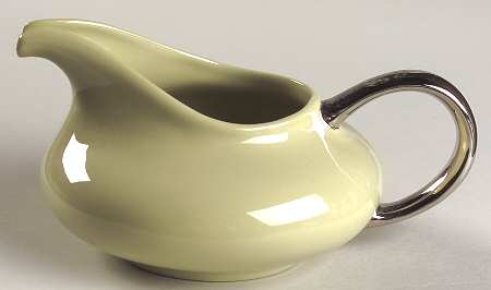 Willow Green (Platinum Trim) Creamer