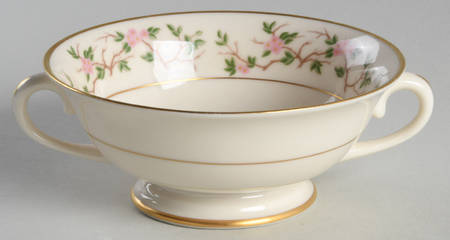 Woodside Footed Cream Soup Bowl