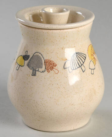 Woodlore Mustard Jar & Lid