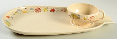 Woodlore Snack Plate & Cup Set