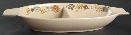 Woodlore 13" Oval Divided Vegetable Bowl