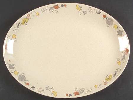 Woodlore 16" Oval Serving Platter