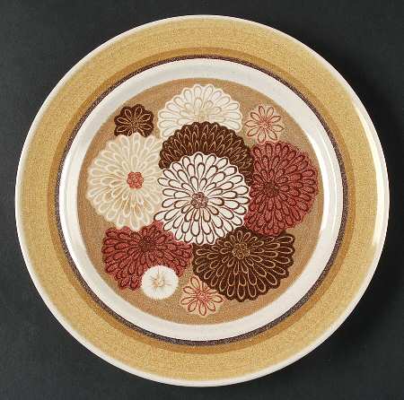 Zinnia Salad Plate