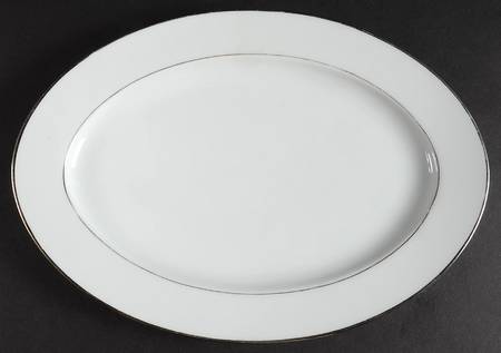 Essex 12" Oval Serving Platter by Four Crown