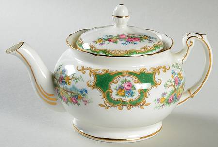 Broadway Green Mini Teapot & Lid