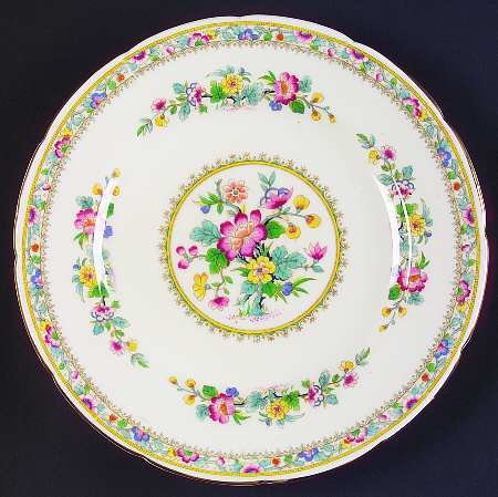 Ming Rose Salad Plate