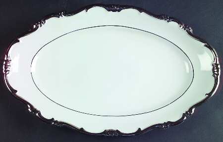 Antoinette 13" Oval Serving Platter