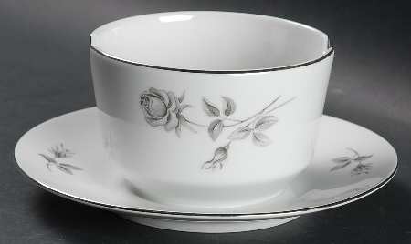 Cornelia Gravy Boat with Attached Underplate by Friedrich Kaestner
