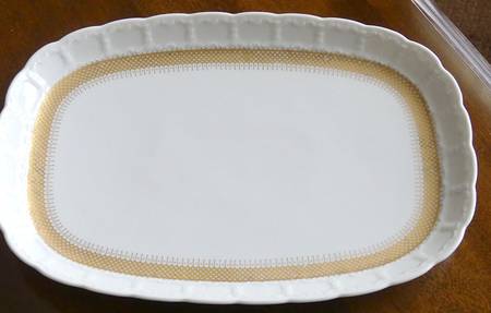 2843 15" Oval Serving Platter