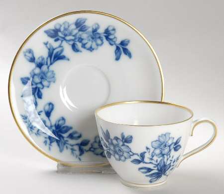 Appleblossom Flat Cup & Saucer Set