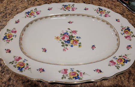 Arcadia 12" Oval Serving Platter