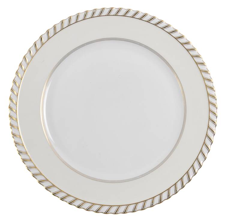 Baronial (White Center) 12" Chop Plate (Round Platter) by Franconia-Krautheim & Adelburg