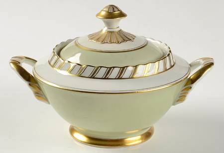 Celadonia Green Sugar Bowl & Lid