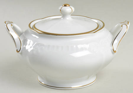 Crest Sugar Bowl & Lid
