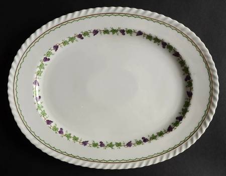 Festive Autumn 13" Oval Serving Platter