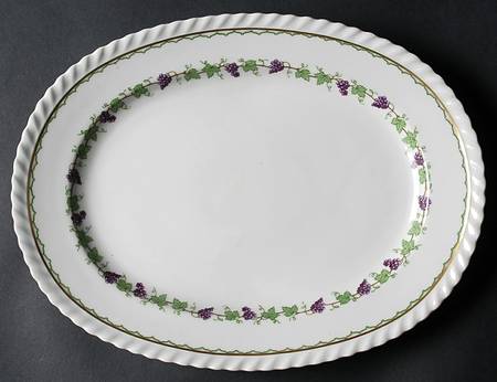 Festive Autumn 12" Oval Serving Platter