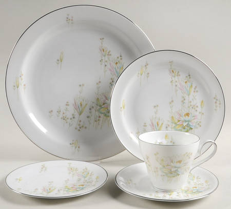 Fontana Reproduction 5 Piece Place Setting