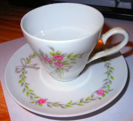 FR80 Flat Demitasse Cup & Saucer Set