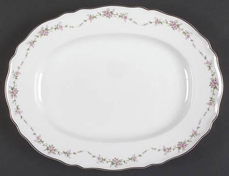 Gloria 13" Oval Serving Platter