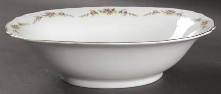 Gloria 10" Oval Vegetable Bowl