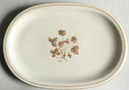 Golden Clover 14" Oval Serving Platter