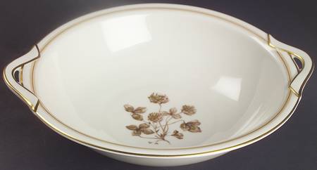 Golden Clover 10" Round Vegetable Bowl