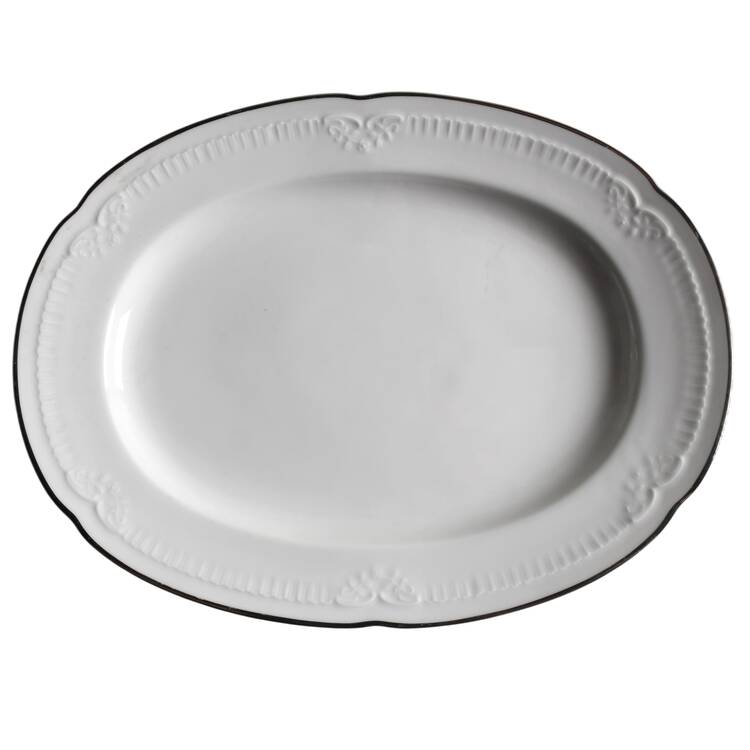 Minuet 12" Oval Serving Platter