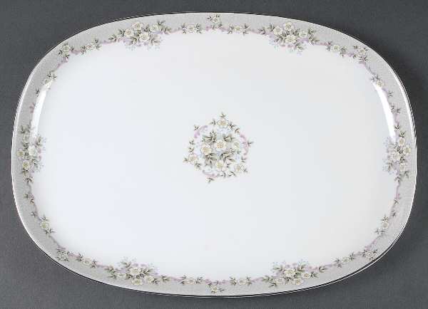Priscilla 13" Oval Serving Platter