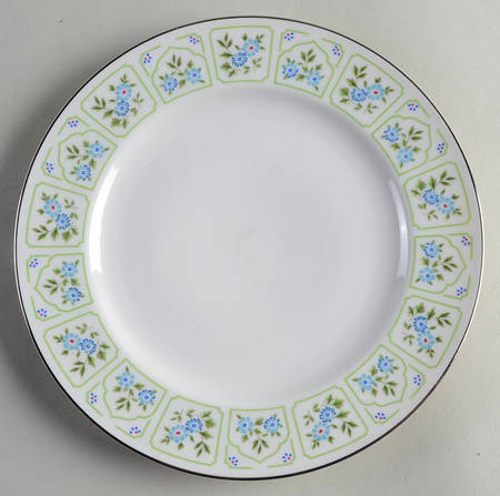 Quadrille Salad Plate