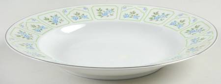 Quadrille Rim Soup Bowl