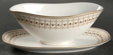 Rhythm Gravy Boat with Attached Underplate